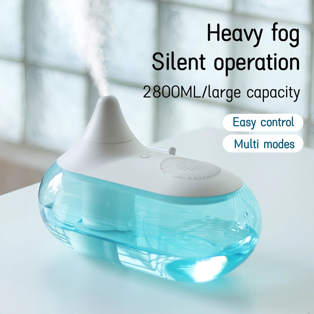 Ultrasonic Air Humidifier with Heavy Fog Mist Maker