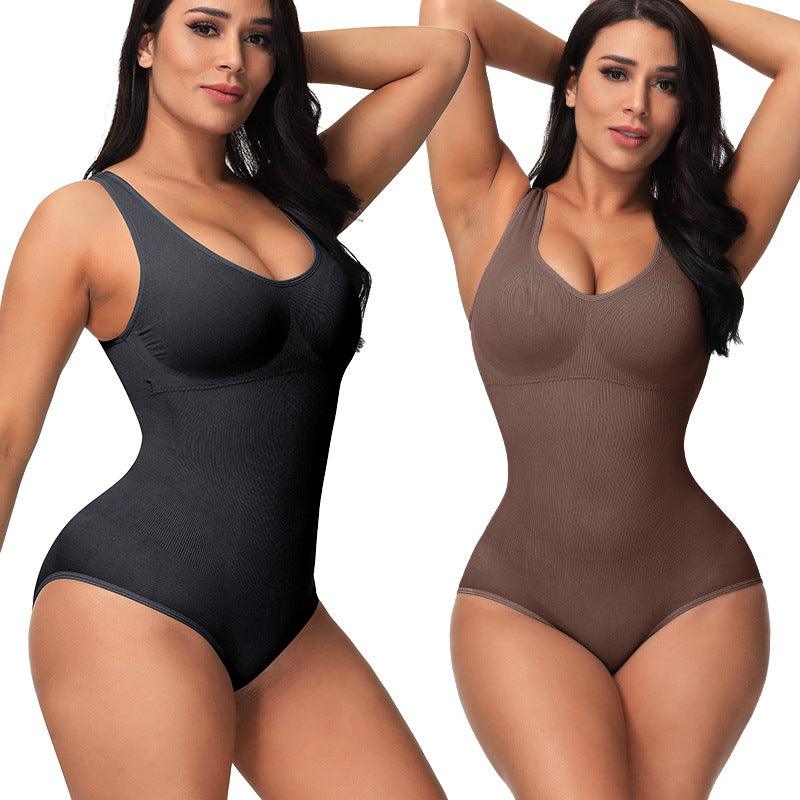 European And American Corset Women's Seamless One-piece Bodysuit - Trendha