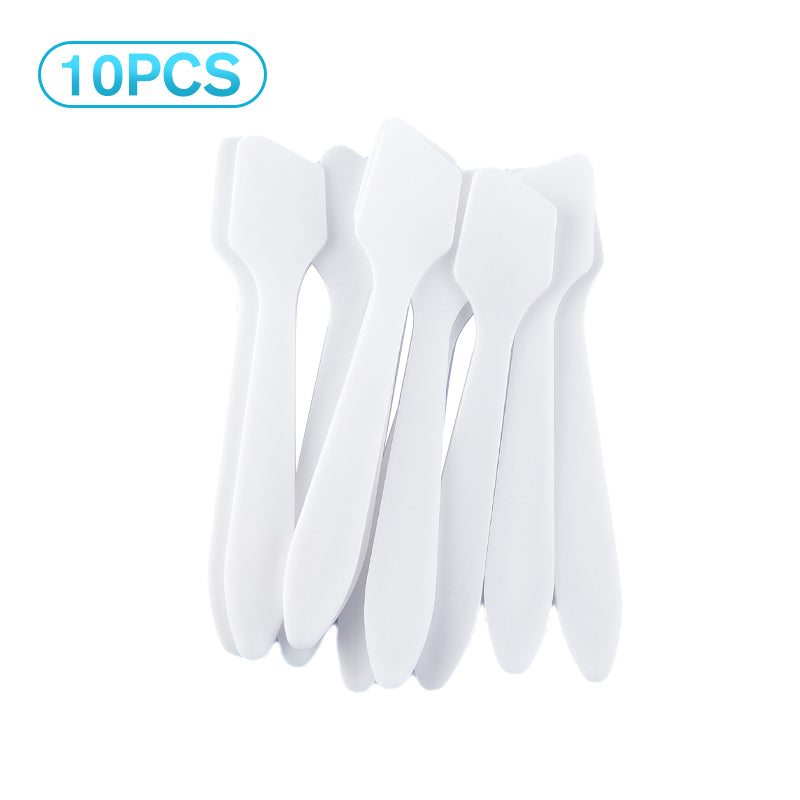 10 Pcs Mini Cosmetic Spatulas for Face Creams and Makeup Masks