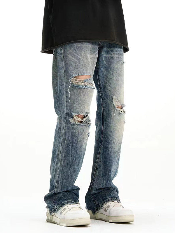 Ripped Jeans Men's American Ins