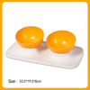 color: Yellow Double Bowl