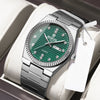 Color: White Steel Green Surface