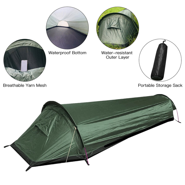 Ultralight Compact Solo Camping Tent