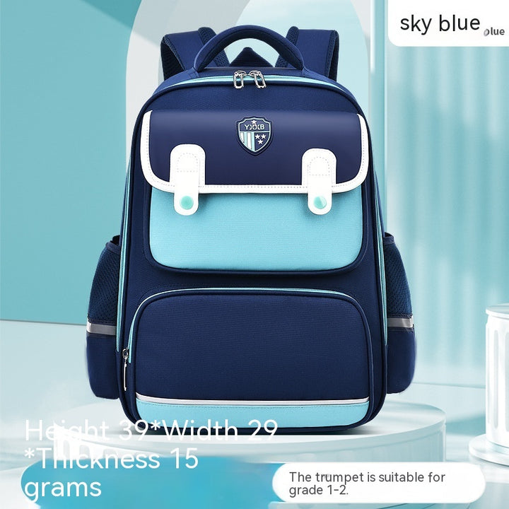 3D Spine Protection Burden Reduction Primary School Student Grade 1-3-6 Children's Schoolbag