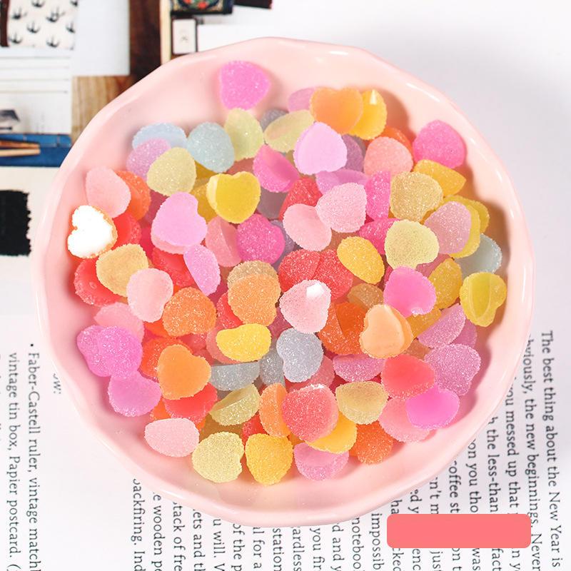 Heart/Star Shaped Nail Resin Charms