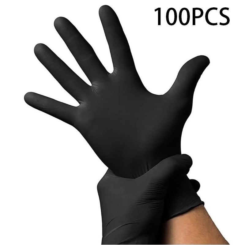 Disposable Black Composite Hand Black Protective Gloves