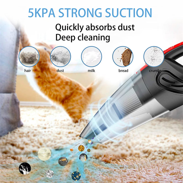 Portable Wireless Vacuum Cleaner