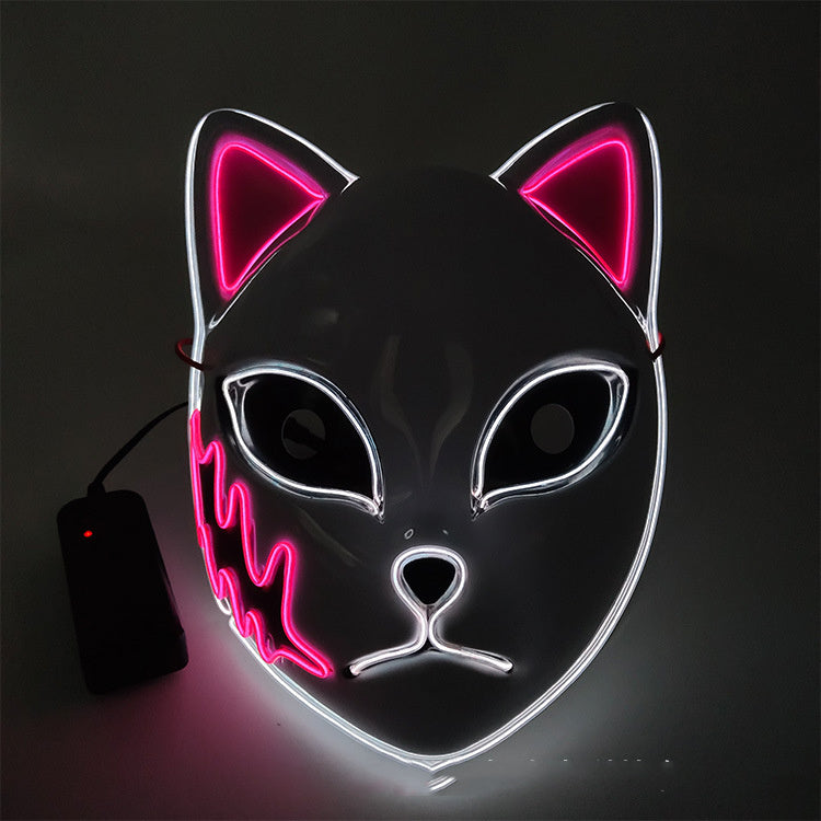 Anime Peripheral Comic Exhibition Event Girl Cute Cosplay Luminous Mask