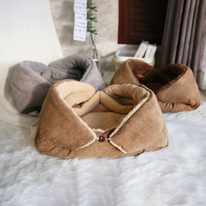 Premium Cozy Foldable Pet Bed & Mat