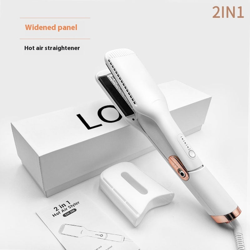 Two-in-One 220V Wide-Panel Hot-Air Hair Styler