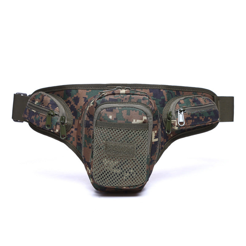 Waterproof Oxford Cloth Army Camouflage Style One-shoulder Messenger Journalist Photography Sports New Leg Bag