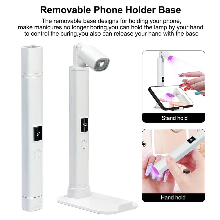 Portable UV LED Nail Lamp