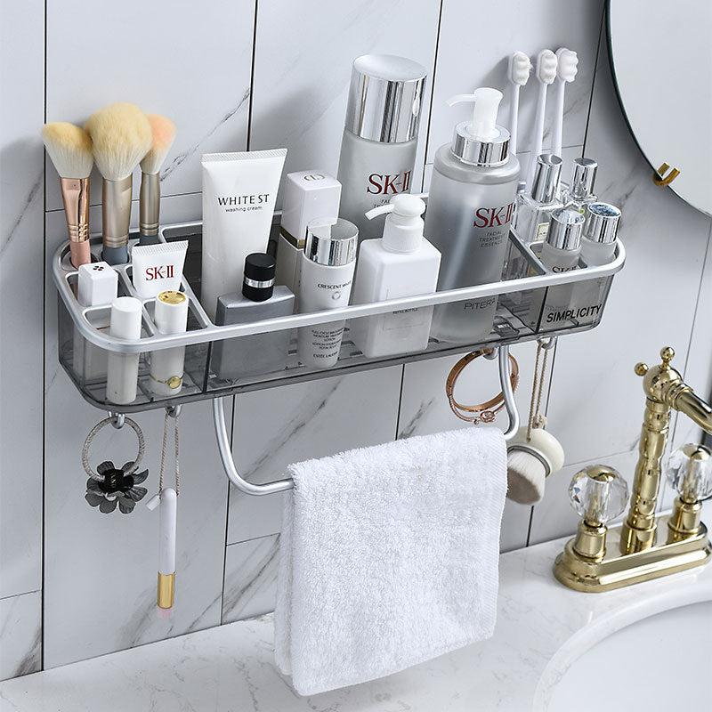 Luxury Wall-Mounted Bathroom Shelf and Towel Rack