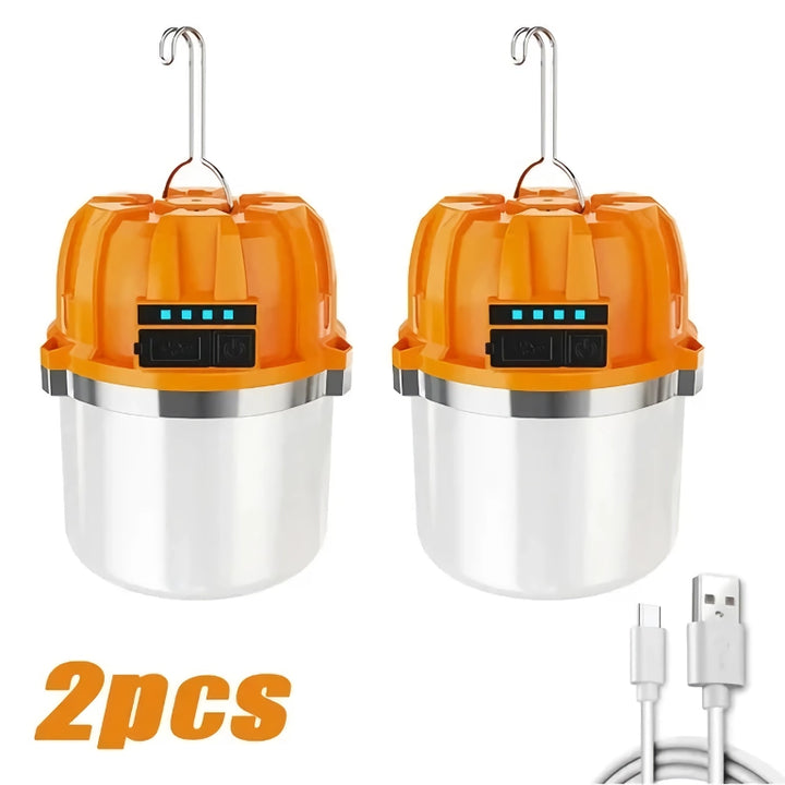 Rechargeable LED Camping Lantern with Power Bank Function