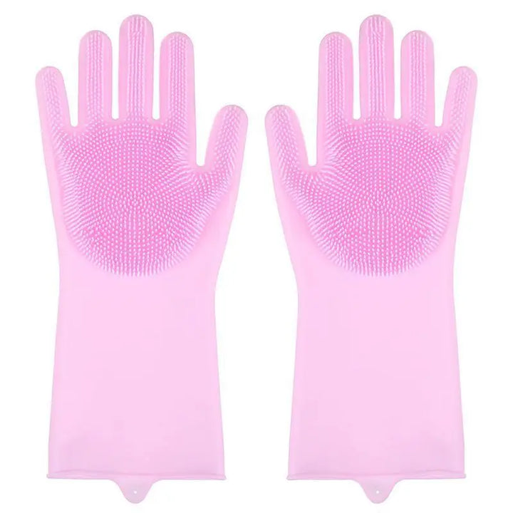 Pet Grooming Silicone Gloves