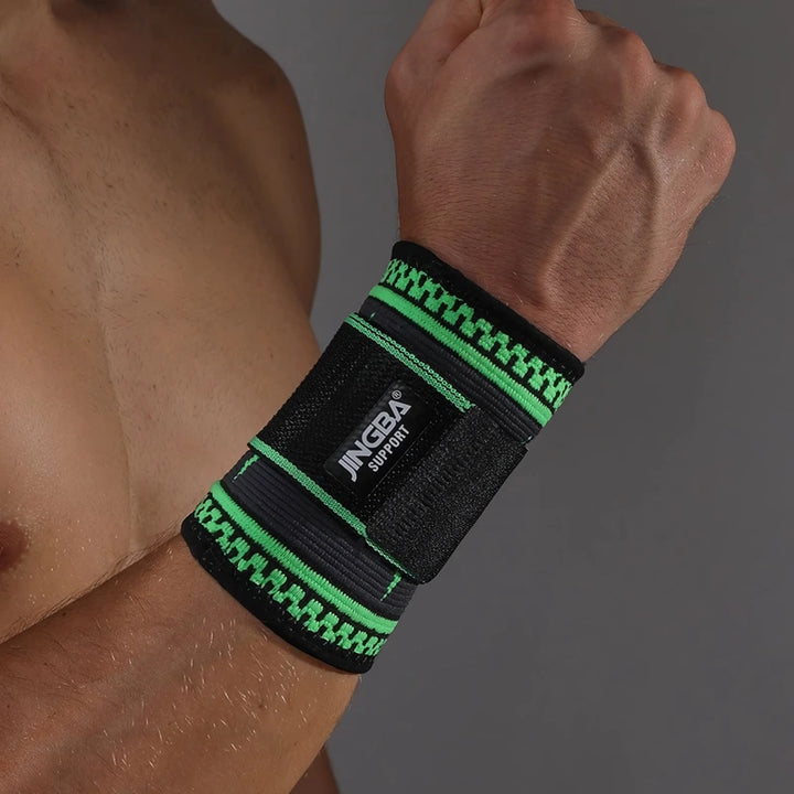 Universal Nylon Wristband Support for Fitness and Sports