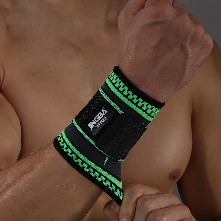 Universal Nylon Wristband Support for Fitness and Sports