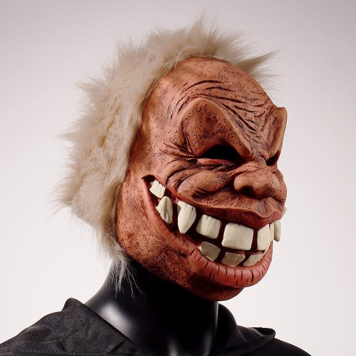 Funny Old Man Mask With Buck Teeth