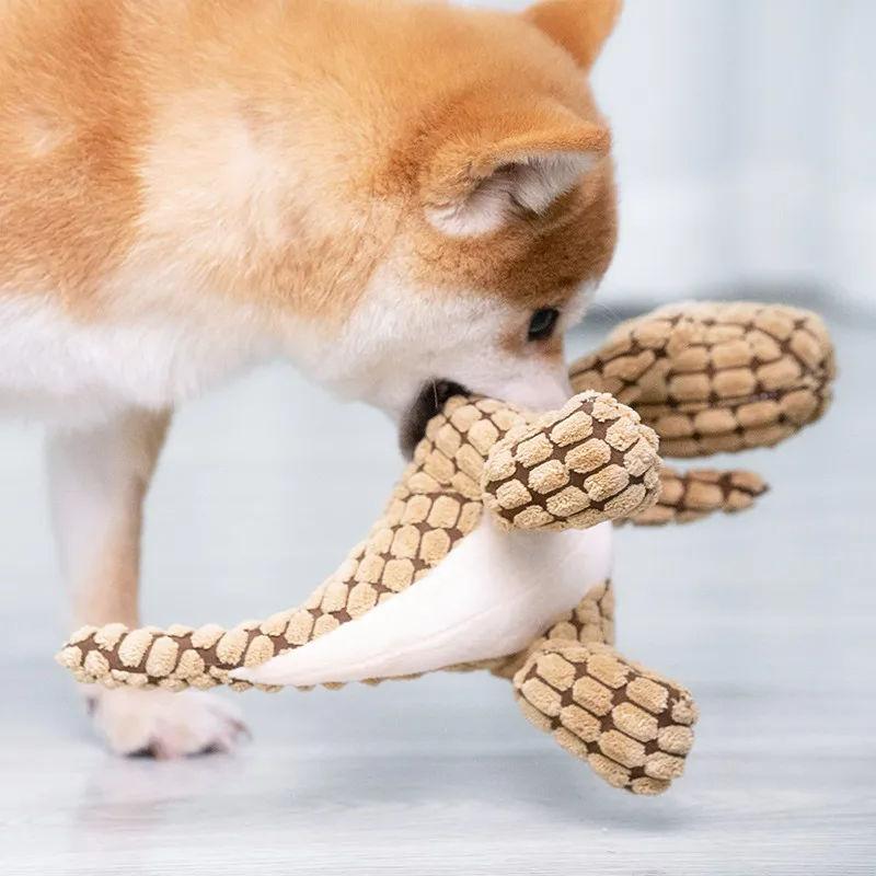 Bite-Resistant Plush Squeaky Dog Toy