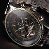 style: Gold shell black surface