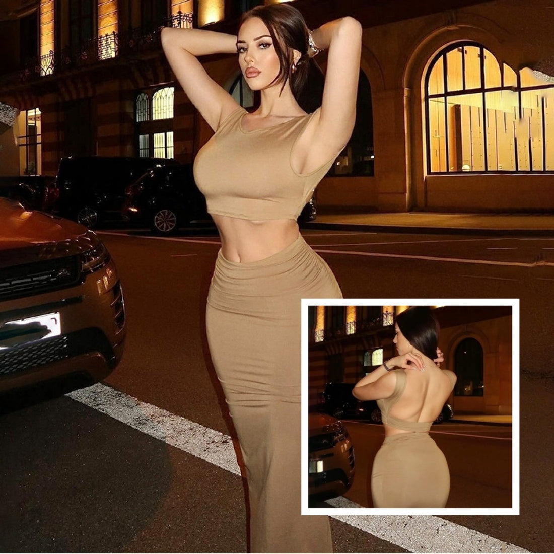 Tank Top and Long Skirt Set