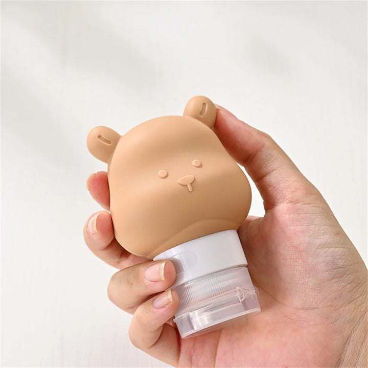 80ml Silicone Bear Travel Lotion Dispenser Bottle