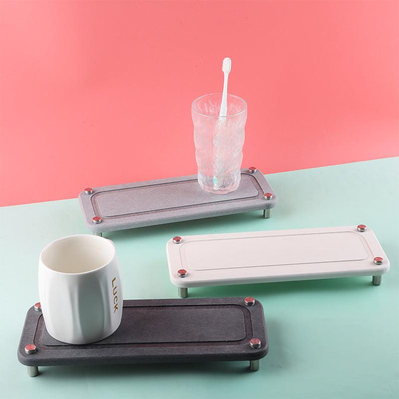 Diatomaceous Mud Coaster Simple And Pure Color Absorbs Water