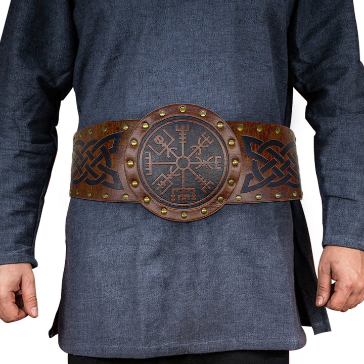 Wide Belt Retro Waist Seal Knight Style Belt