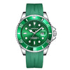 Color: Silver Case Green Surface