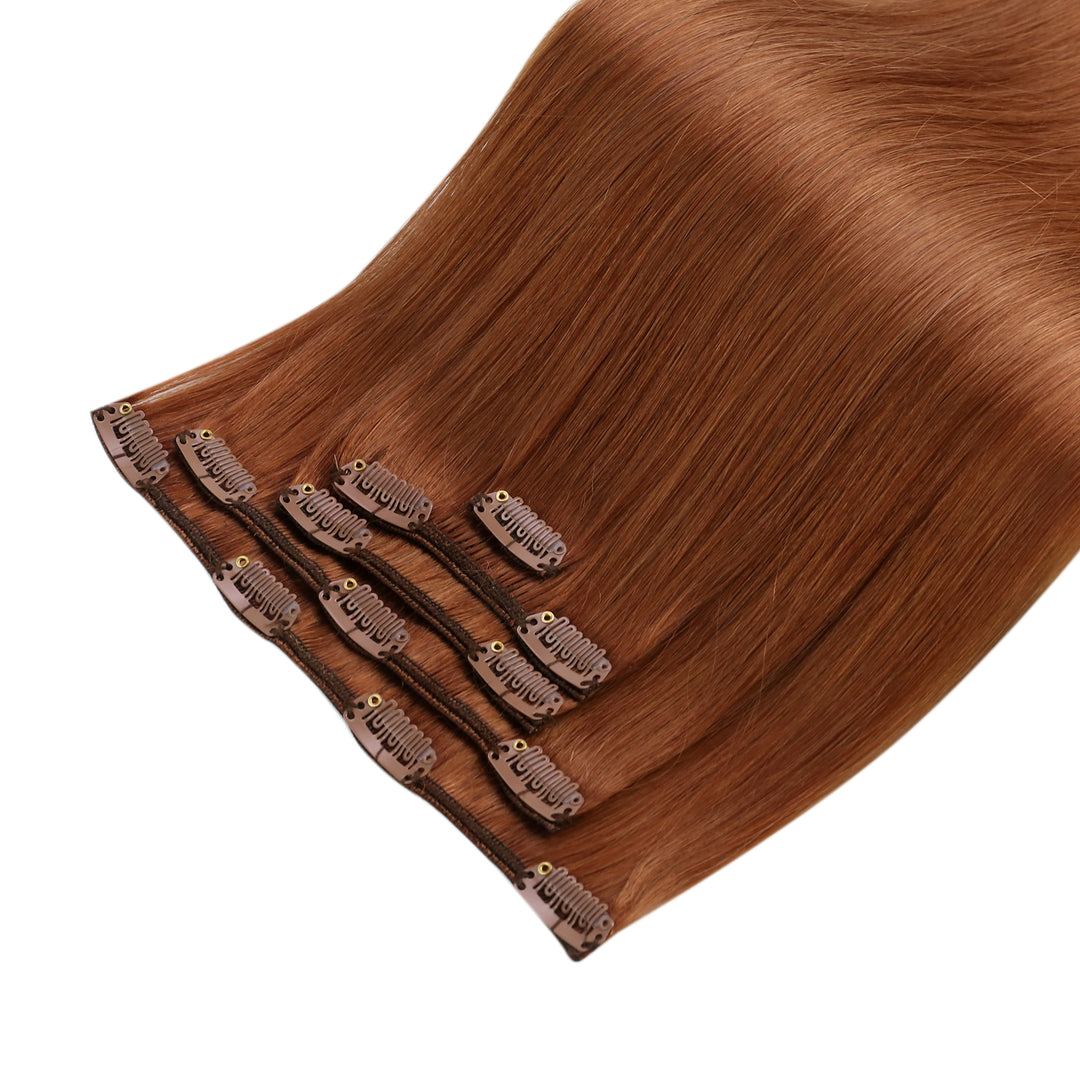 12-inch Clip-In Human Hair Extensions