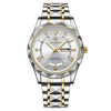color: Gold/White
