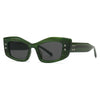 Lenses Color: Dark Green