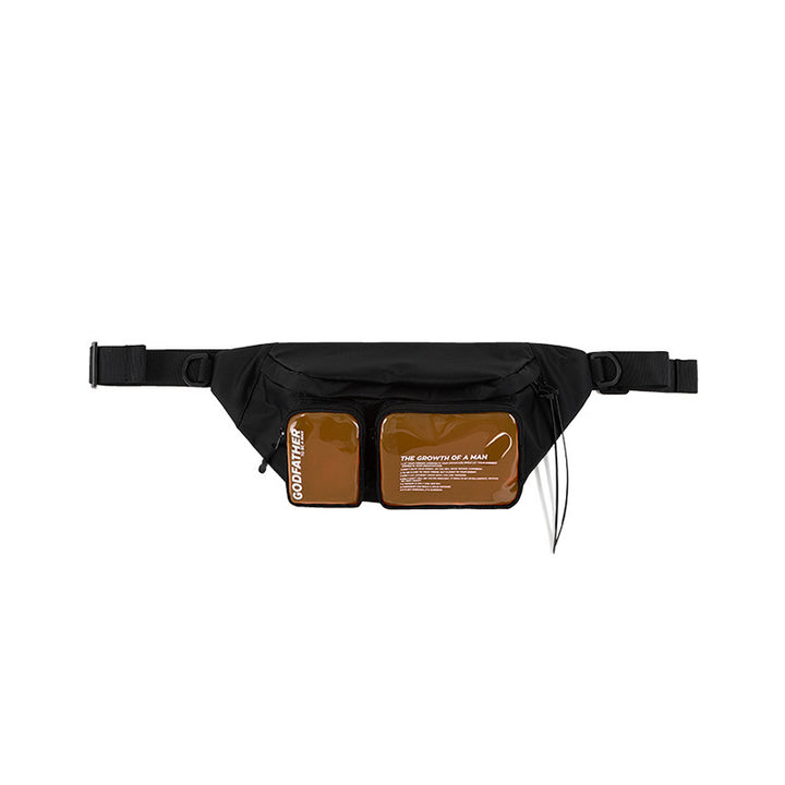 Casual Transparent Men's Chest Bag