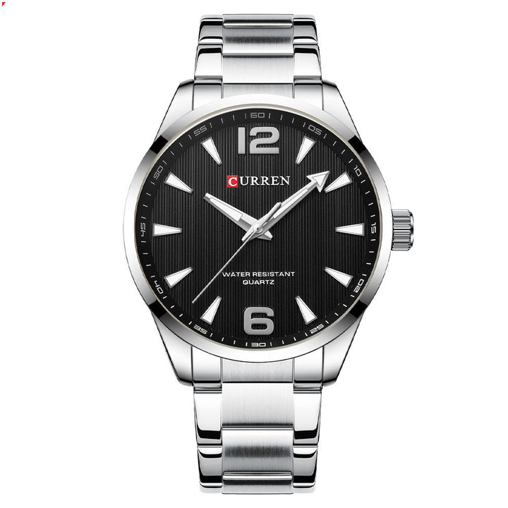 Men's Business Quartz Steel Belt Watch