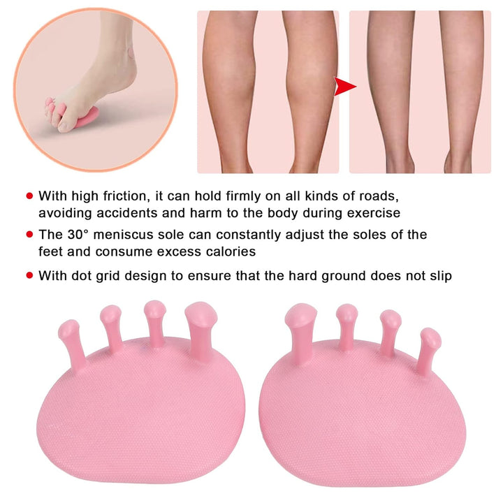 2-Piece Foot Arch Trainer and Toe Corrector