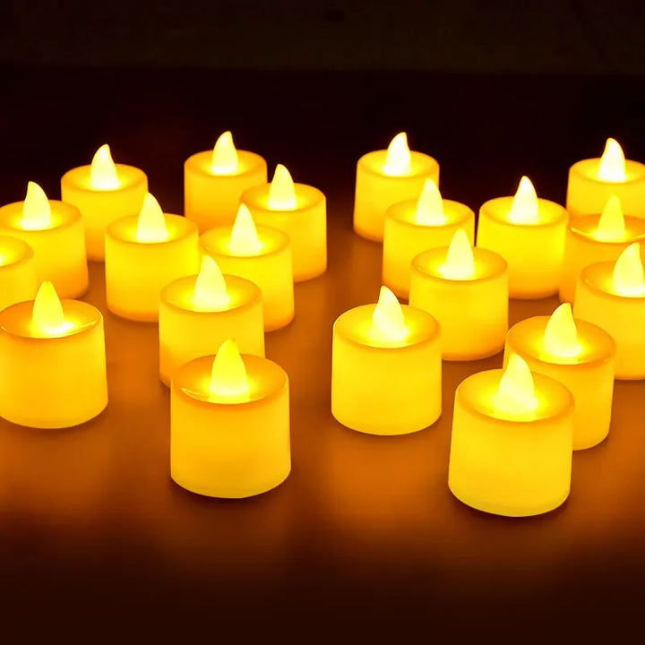 Flameless LED Tealight Candles