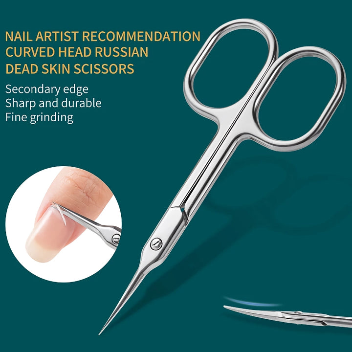 Stainless Steel Precision Nail Scissors