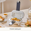 Color: White Upgrade Ceramic Ovenware