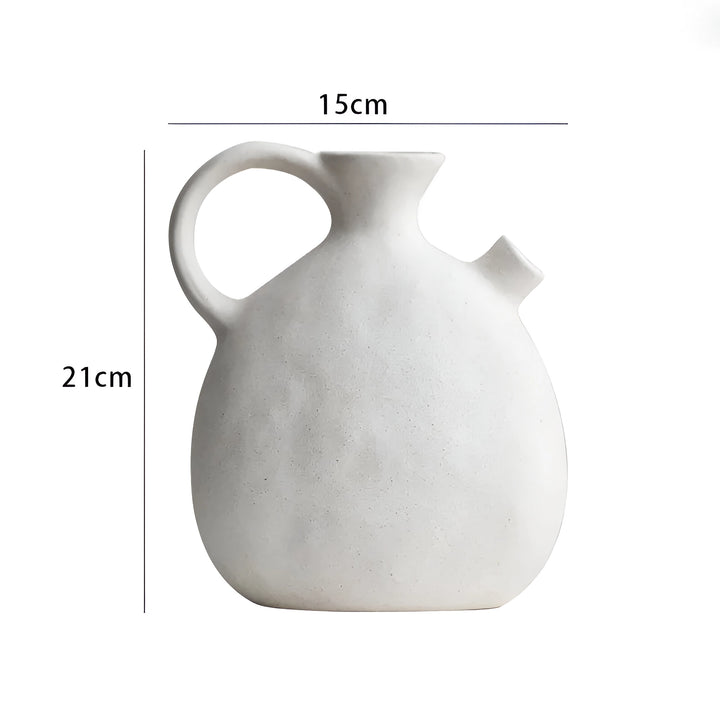 Ceramic Nordic Style Flower Vase for Home and Wedding Decoration