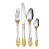 color: 4 Pieces Silver gold