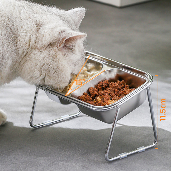 Non-Slip Stainless Steel Cat Bowl