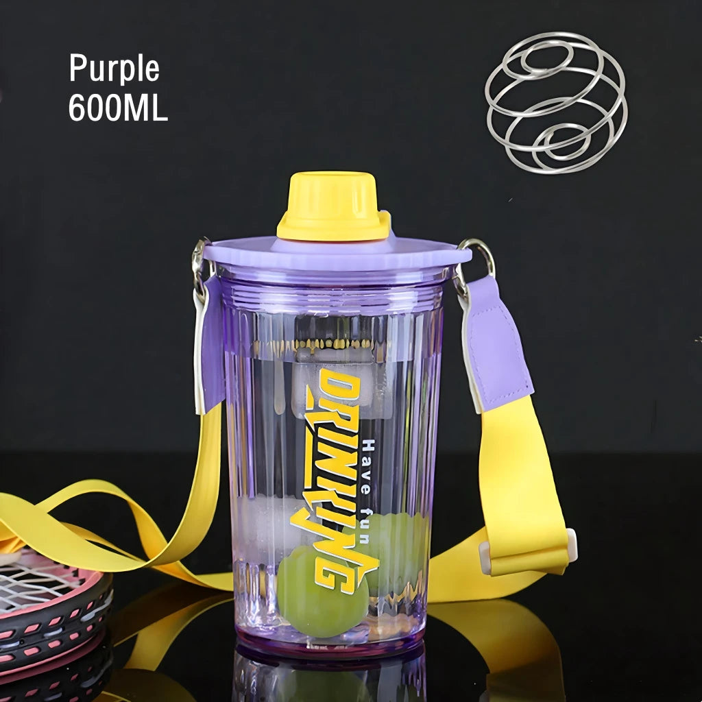 BPA-Free Leak-Proof Protein Shaker Bottle