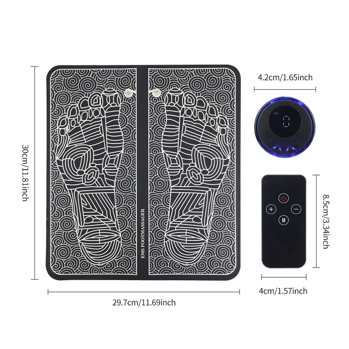 Portable Rechargeable Foot Massage Pad