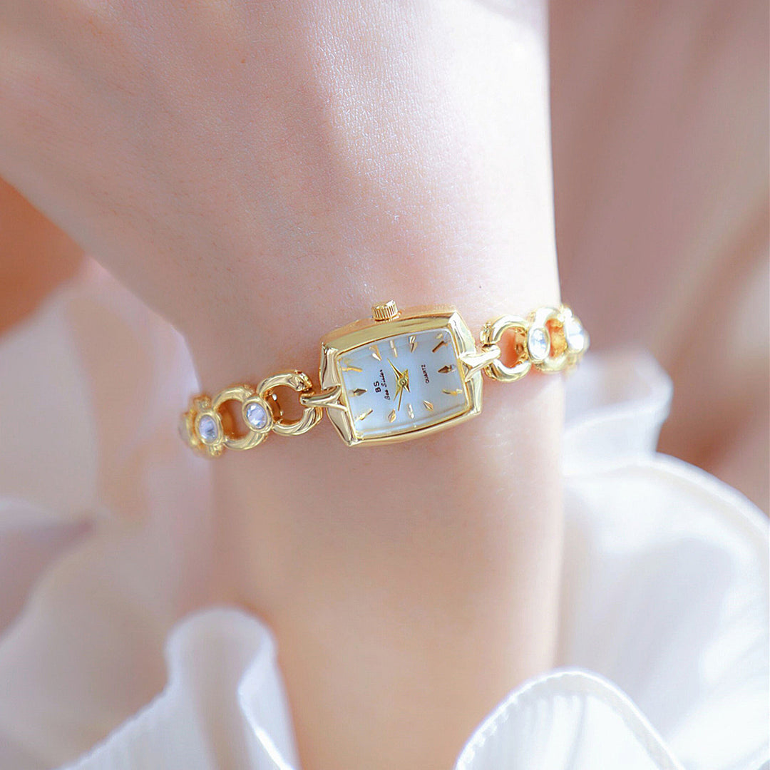 Fashion Quartz Watch Diamond Bracelet