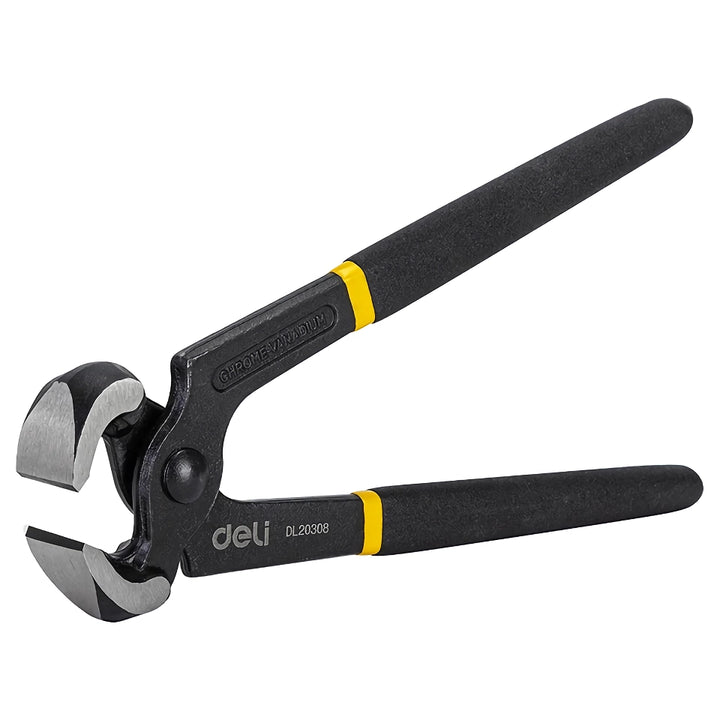 8-Inch Professional Carpenter Pliers for Tile, Wire Crimping, and Cutting