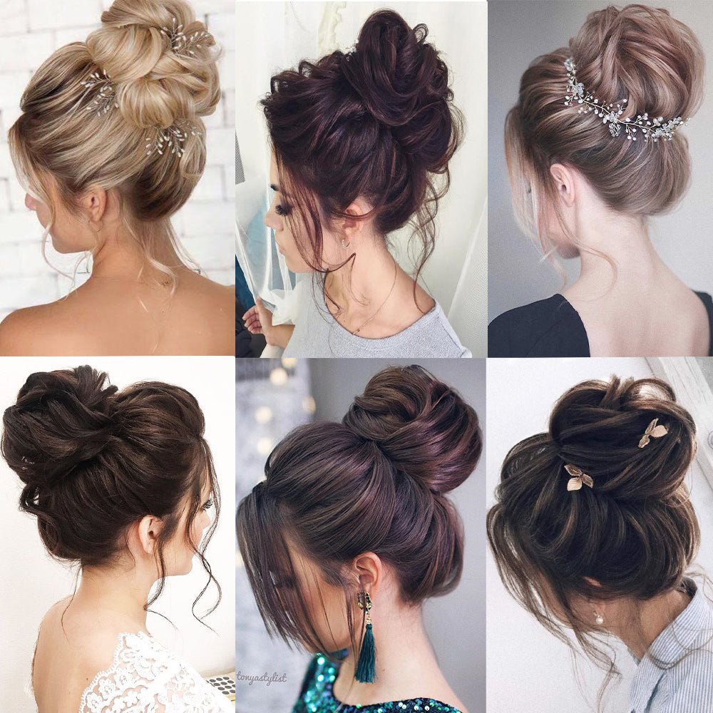 Messy Chignon Donut Hair Bun Pad