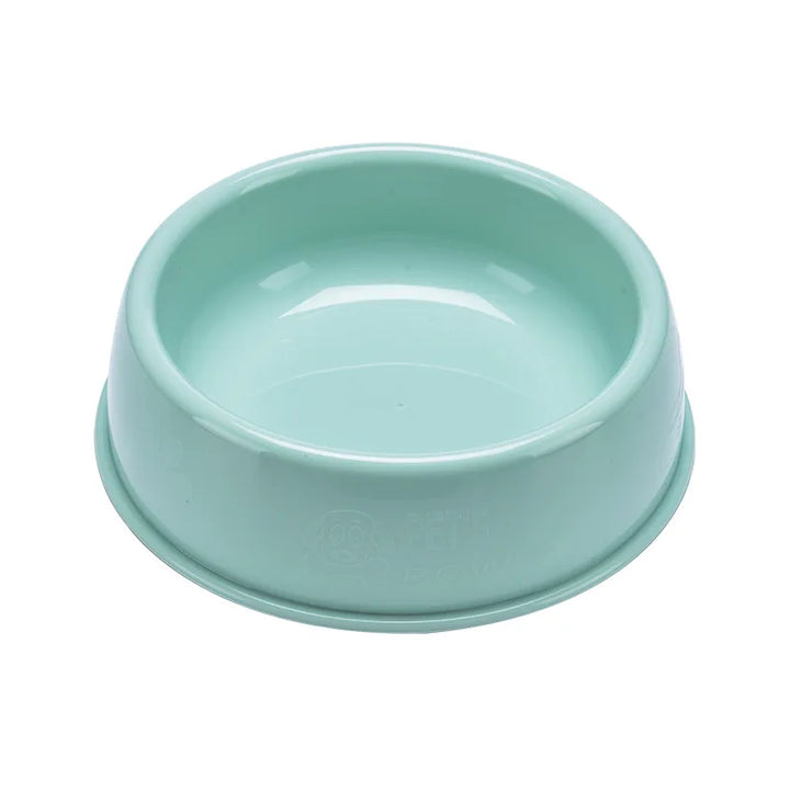 Durable Wheat Stalk Plastic Pet Food and Water Bowls for Small to Medium Dogs and Cats