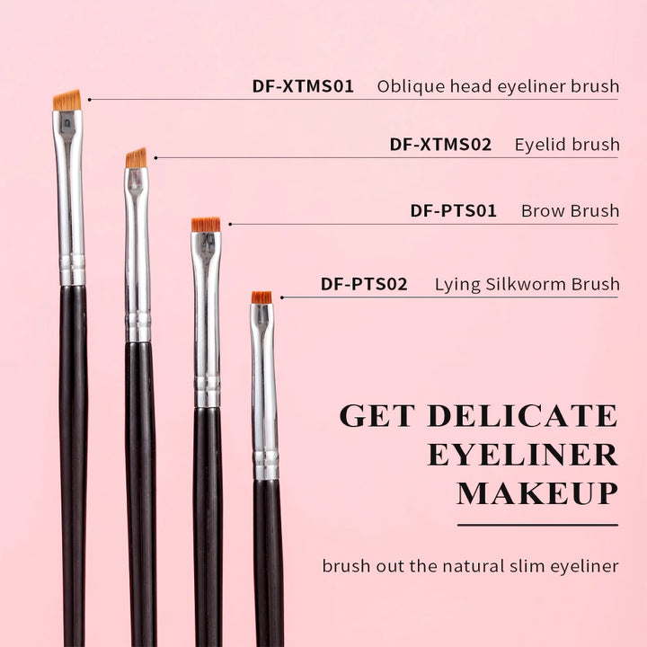 Professional Flat Angle Eyebrow Brush