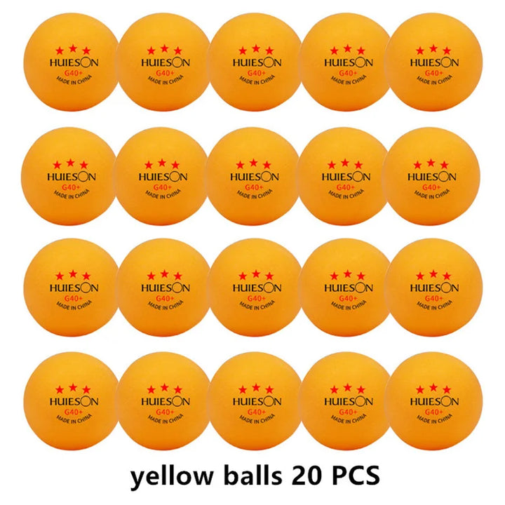 Professional 3-Star Ping Pong Balls