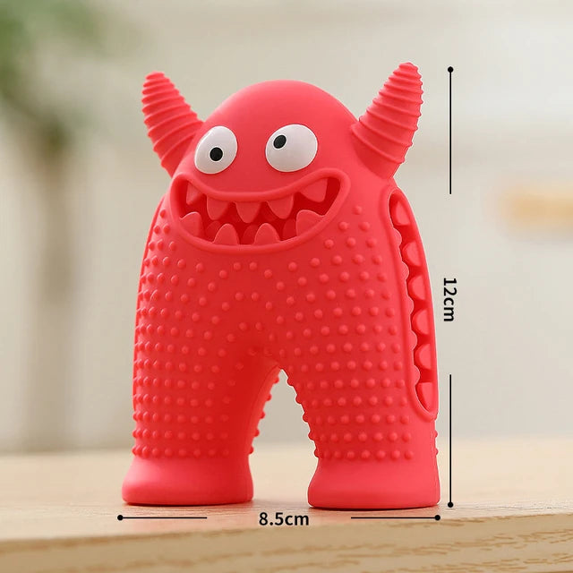 Interactive Silicone Dog Molar Toy